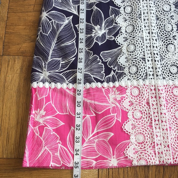 NWT ELIZA J Dress -Navy/Pink/White.       So cute! - Picture 8 of 8